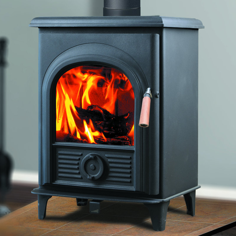 HiFlame Shetland Direct Vent Wood Burning Stove & Reviews Wayfair